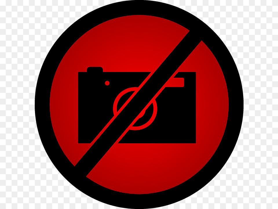 Do Not Take Photos A Ban On Taking Pictures Red Circle, Sign, Symbol Png Image