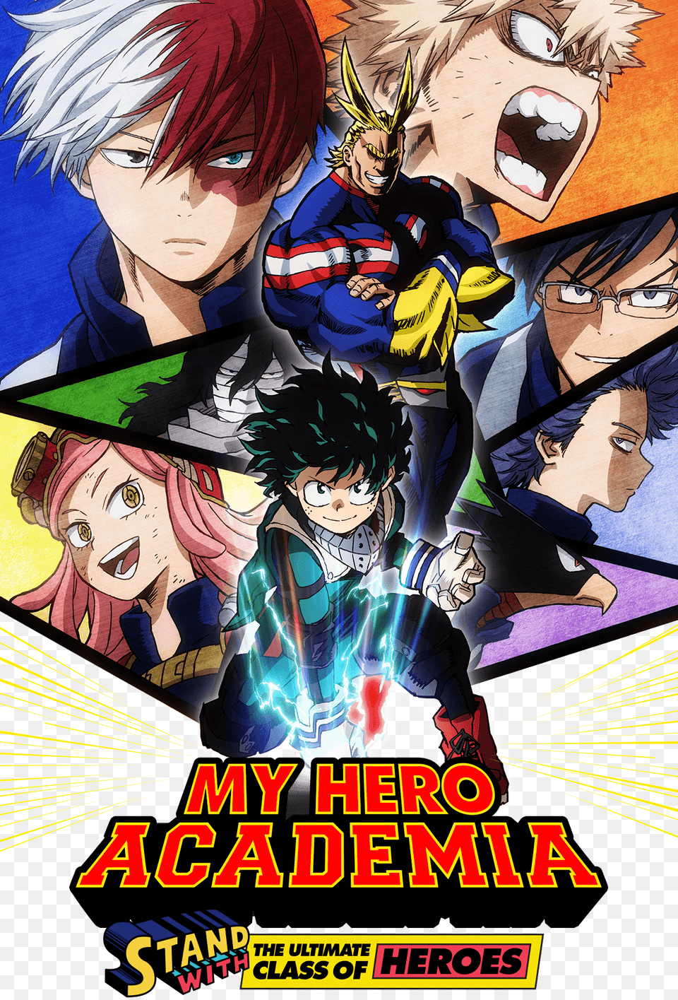 Do Note That The Trailers Seen Below Are Different My Hero Academia 2 Poster, Publication, Book, Comics, Woman Free Png