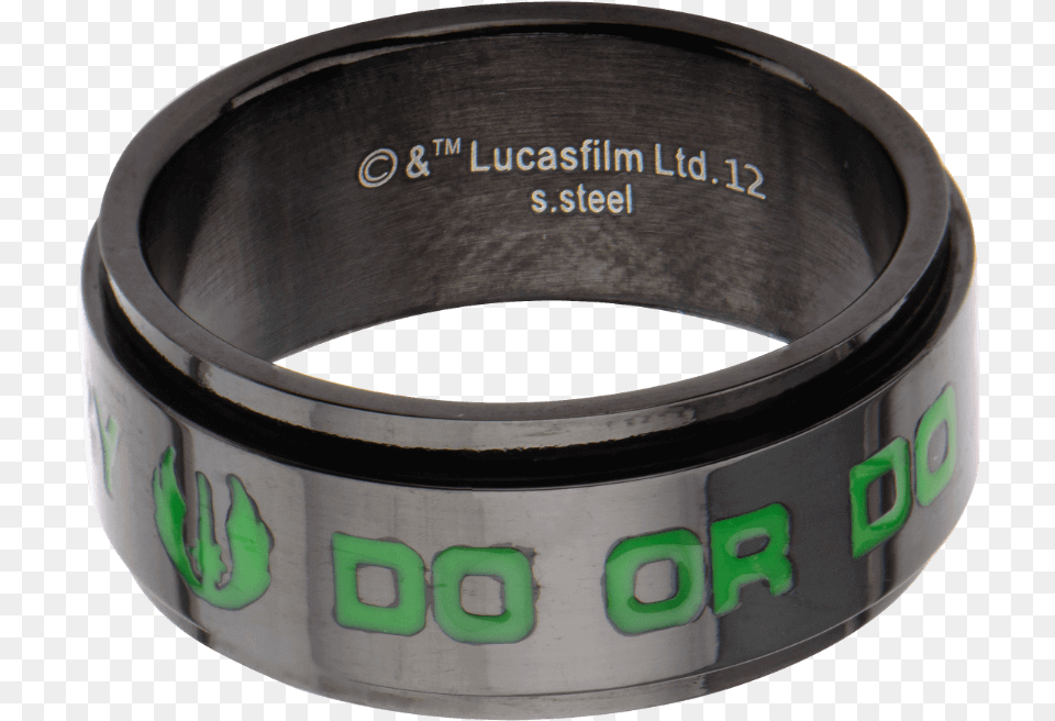 Do Or Do Not Yoda Spinner Ring Ring, Accessories, Jewelry, Bracelet, Disk Free Png Download