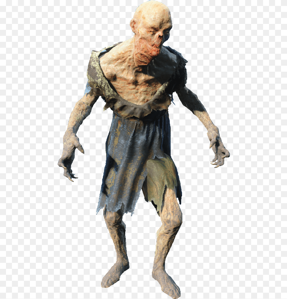 Do They Look Better Compared To Older Fallout Games Feral Ghoul Fallout, Alien, Adult, Male, Man Png Image