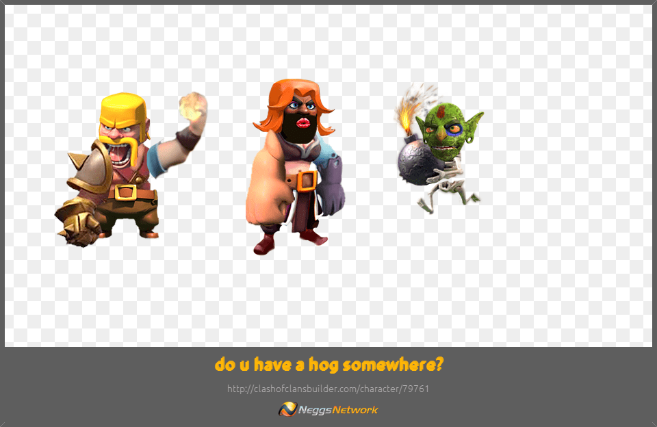 Do U Have A Hog Somewhere Character Clash Of Clans, Baby, Person, Face, Head Free Png