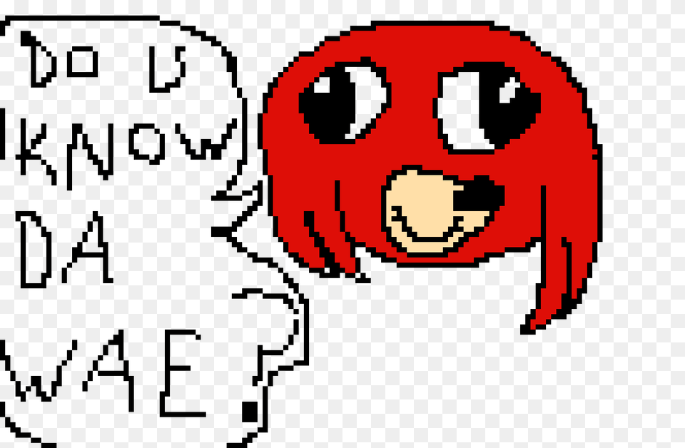 Do U Know Da Wae Pixel Art Maker, Face, Head, Person Free Png