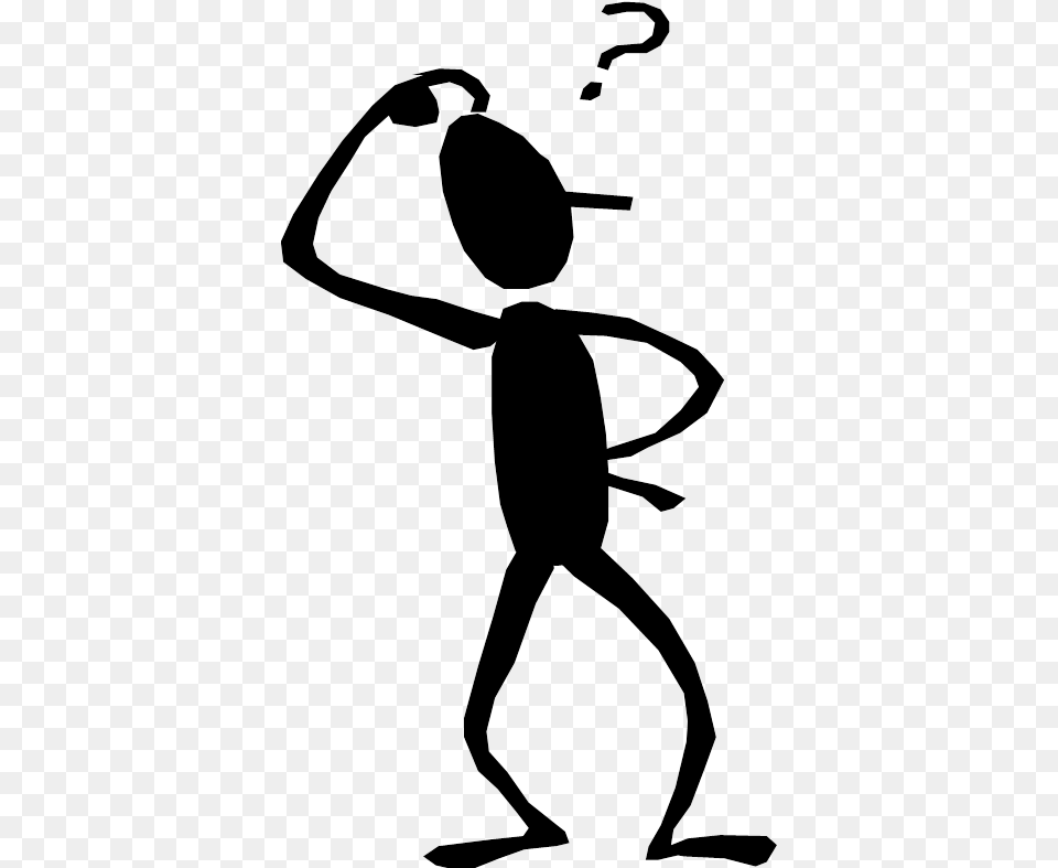 Do You Care If Question Mark Stick Figure, Stencil, Silhouette, Animal, Bow Png