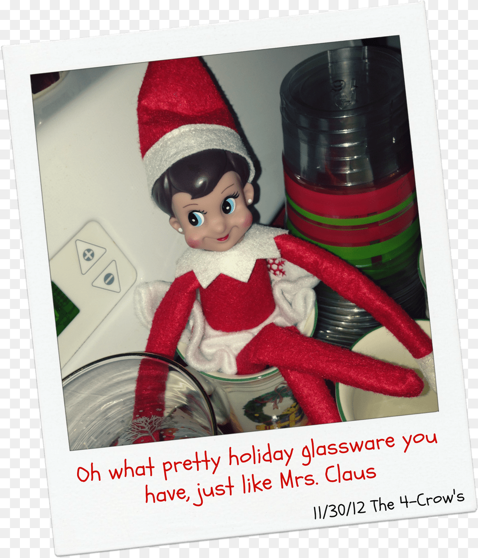 Do You Have An Elf On The Shelf Won39t You Please Link, Doll, Toy, Baby, Face Free Transparent Png