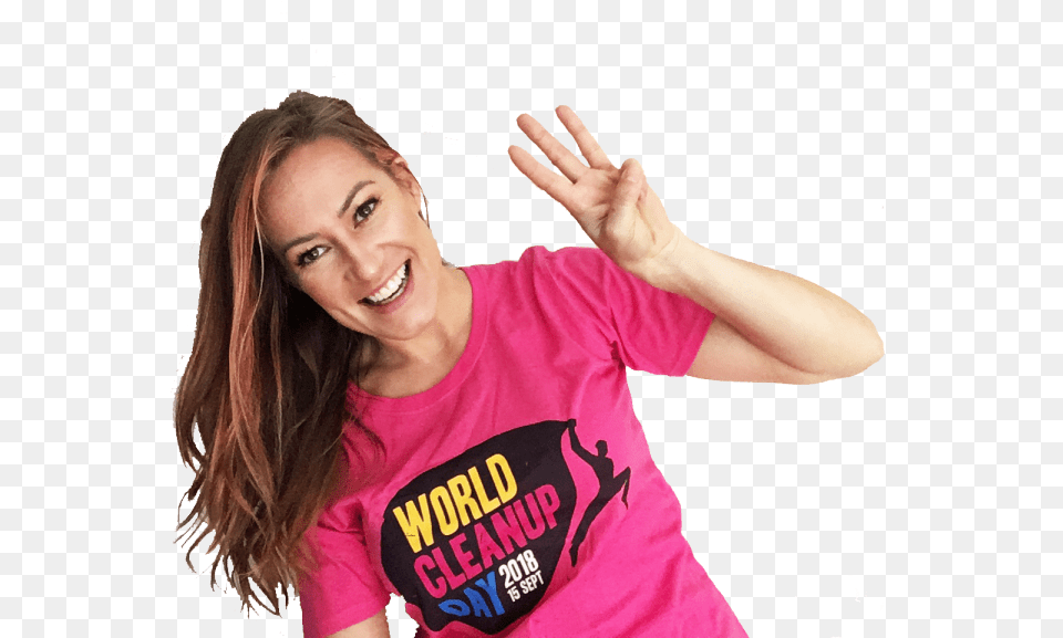 Do You Know The V Sign V For Victory As It Stands Girl, T-shirt, Clothing, Portrait, Face Free Png Download
