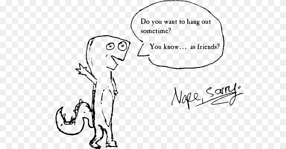 Do You Want To Hang Out Sometime You Know As Friends Cartoon, Gray, Lighting Png