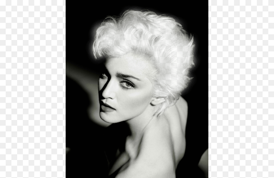 Do You Want To Play With Your Hair Color Madonna Herb Ritts Hd, Adult, Portrait, Photography, Person Free Png