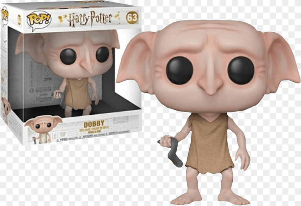Dobby 10 Us Exclusive Pop Vinyl Figure Funko Dobby, Doll, Toy, Alien, Baby Free Transparent Png