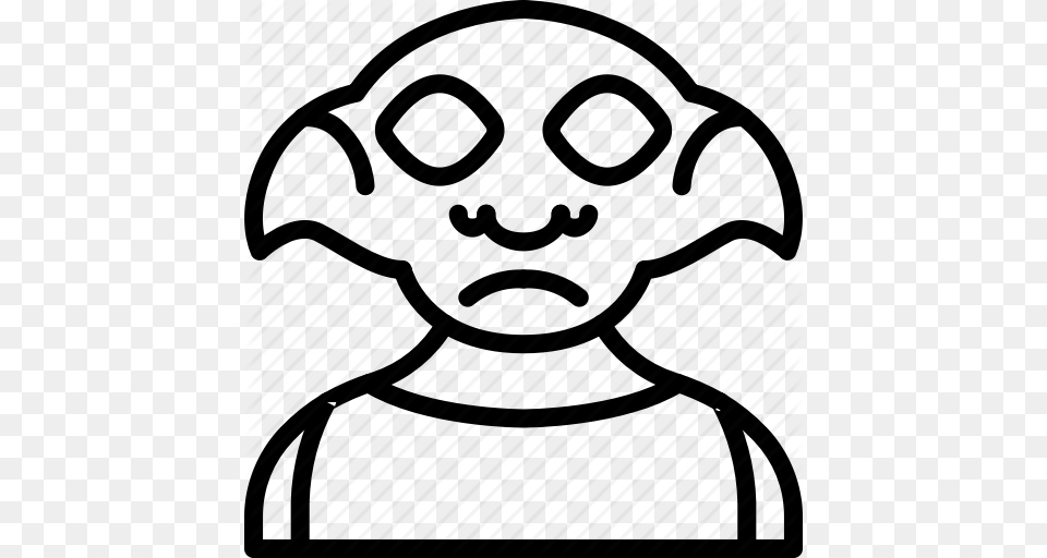 Dobby Film Harry Potter Movie Movies Icon, Art, Alien, Accessories, Glasses Png Image