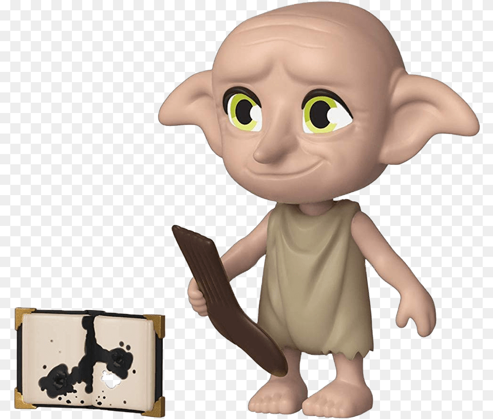 Dobby Funko 5 Star Vinyl Figure Dobby Harry Potter Funko, Doll, Toy, Face, Head Png Image