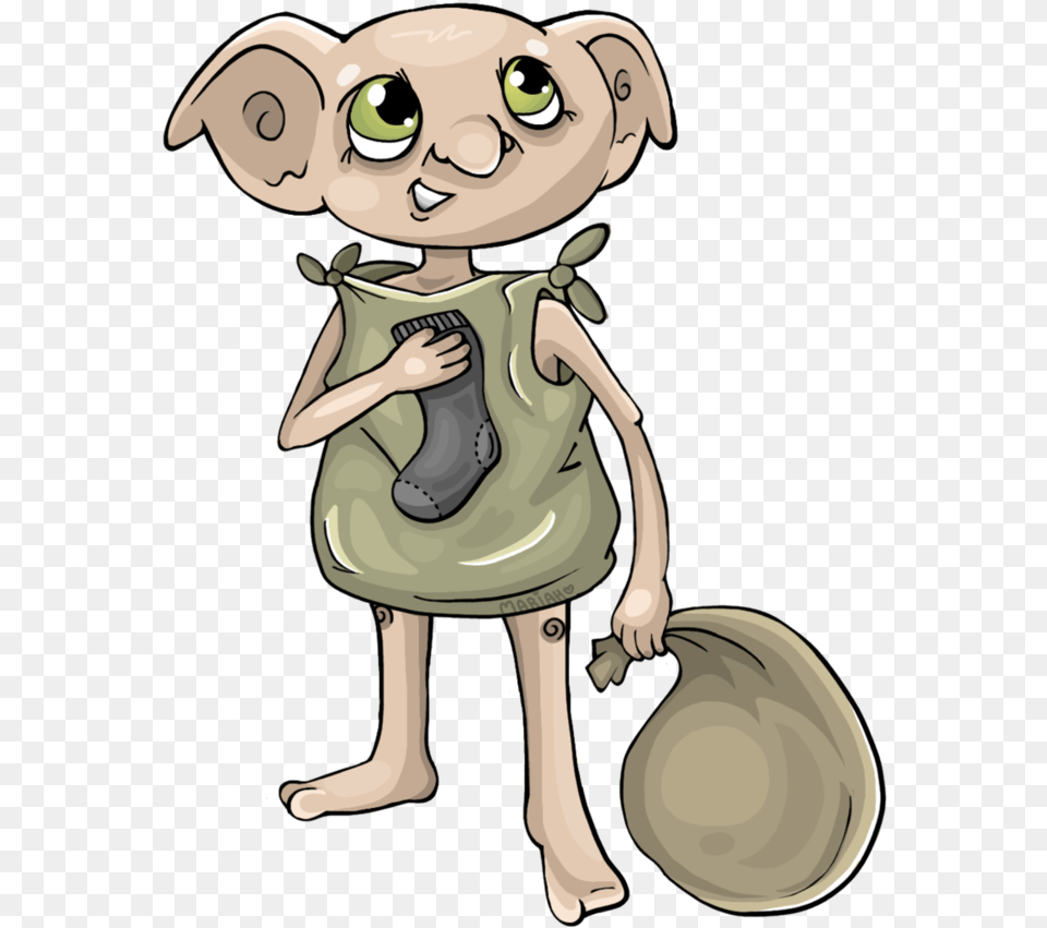 Dobby Is By Dobby The Elf Clipart, Person, Face, Head Free Png