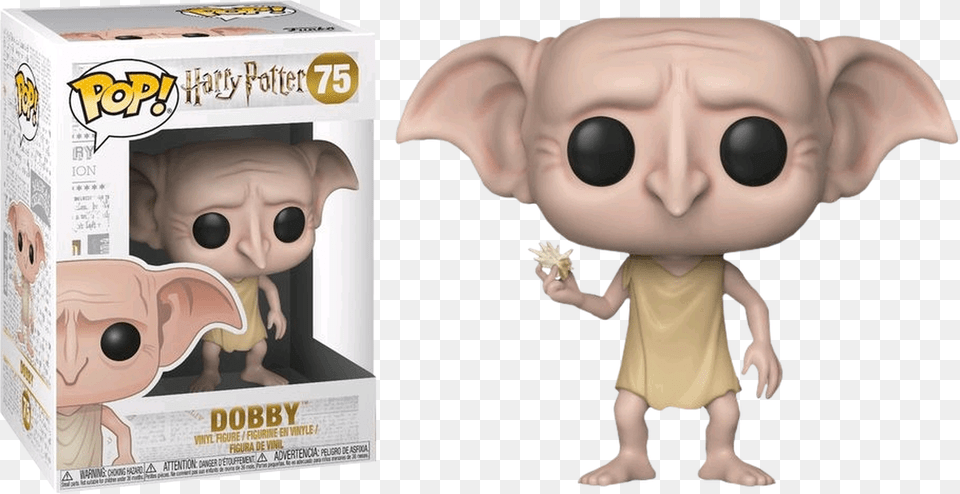 Dobby Snapping Fingers Pop Vinyl Figure Pop Hp S5 Dobby Snapping His Fingers, Doll, Toy, Alien, Baby Free Png