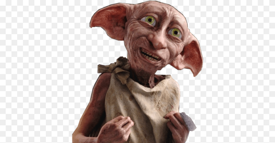 Dobbyisafreeelf Dobby Clipart Stock Harry Potter Dobby Cute, Male, Adult, Person, Art Free Png