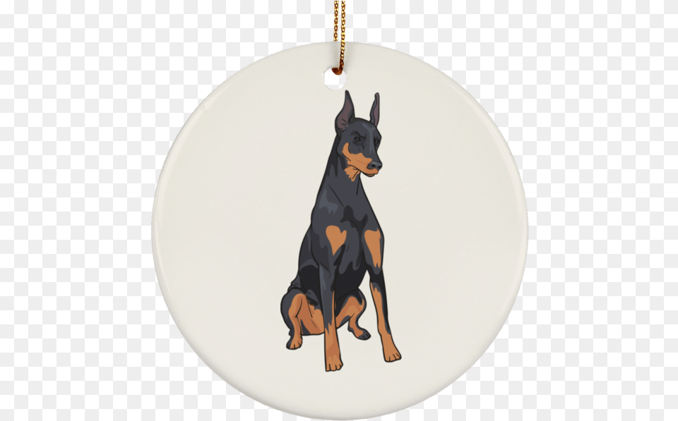 Doberman Pinscher Dog Ornament Christmas Tree Ornaments Dobermann, Accessories, Animal, Canine, Mammal Free Png Download