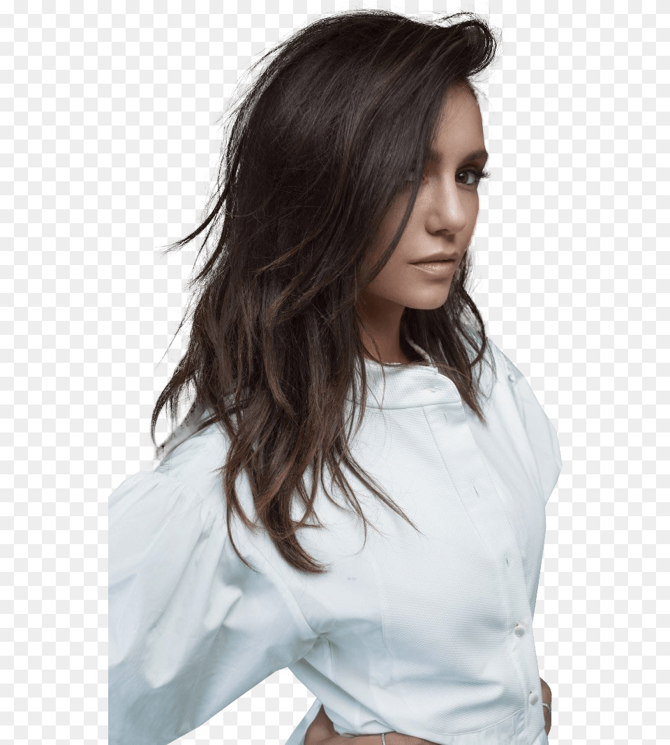 Dobrev Ninadobrev Nina Dobrev Coupe De Cheveux De Nina Dobrev, Blouse, Clothing, Face, Portrait Png