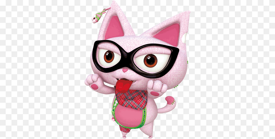 Doby Disy Caesar The Cat, Plush, Toy, Accessories, Glasses Free Png