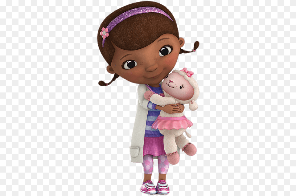 Doc Mcstuffins And Lambie Doc Mcstuffins, Doll, Toy, Clothing, Skirt Free Png