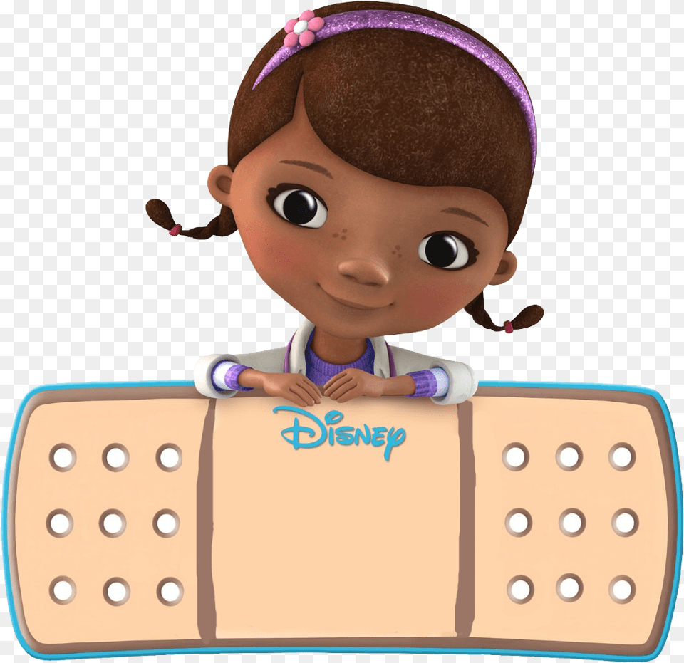 Doc Mcstuffins Bandaid, Baby, Person, Bandage, First Aid Free Png Download