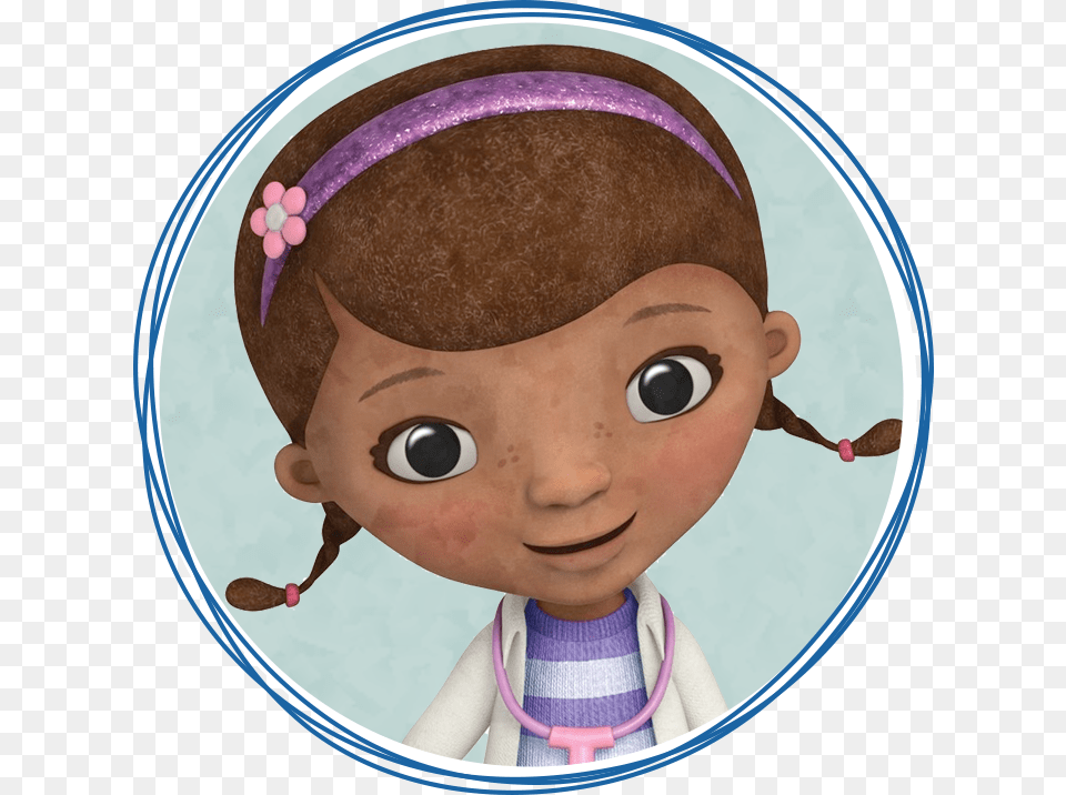 Doc Mcstuffins Bandaid Clipart, Doll, Toy, Face, Head Free Png