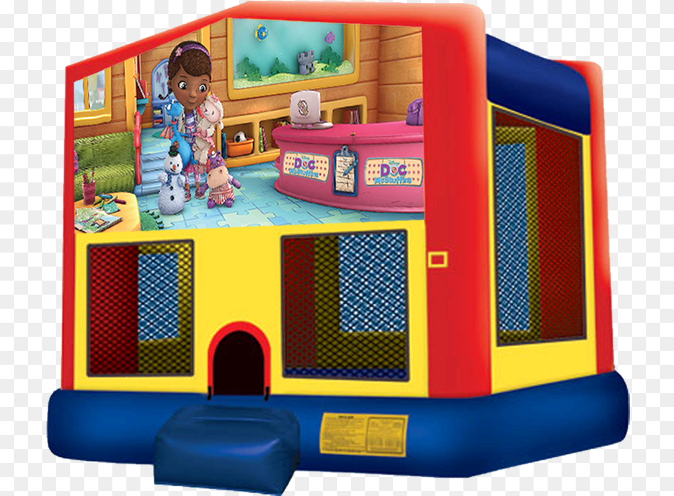 Doc Mcstuffins Bouncer Pj Masks Bounce House, Play Area, Indoors, Inflatable, Baby Free Png