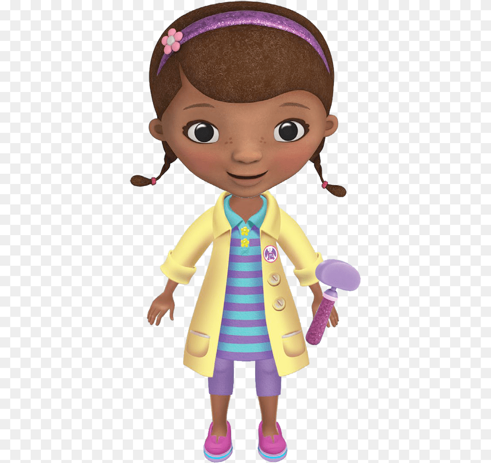 Doc Mcstuffins Disney Junior Toy Doll Decal Doc Mcstuffins Toy Clipart, Clothing, Coat, Face, Head Png