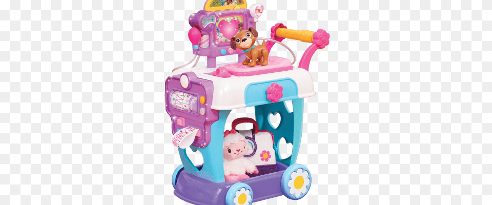 Doc Mcstuffins Toy Hospital Care Cart, Birthday Cake, Cake, Cream, Dessert Free Transparent Png