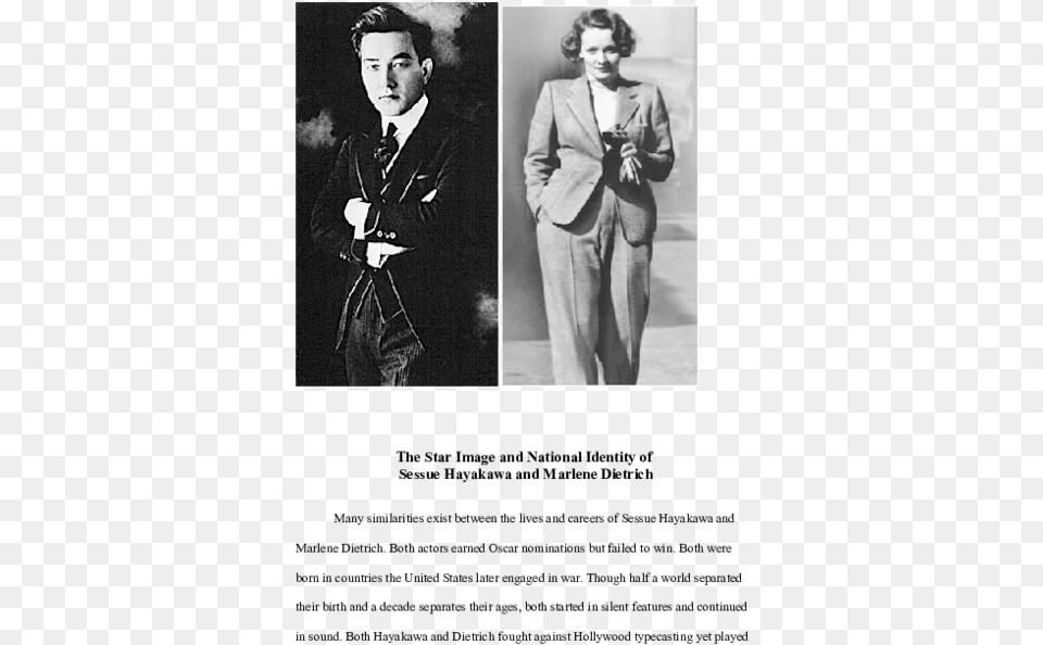 Doc The Star Image And National Identity Of Sessue Hayakawa Tuxedo, Suit, Person, Man, Male Free Png Download