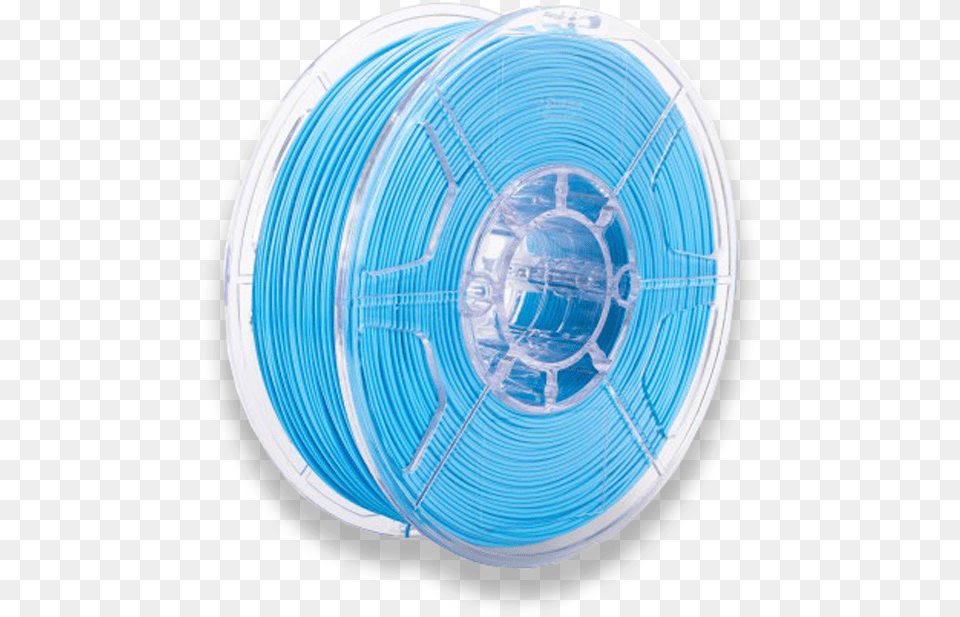 Dockwell 3d Printer Pla Filament 175mm 1kg Transparent, Reel, Disk Free Png Download