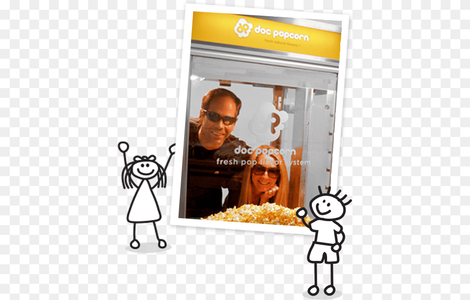 Docpopcorn Machine Cartoon, Man, Adult, Person, Male Png Image