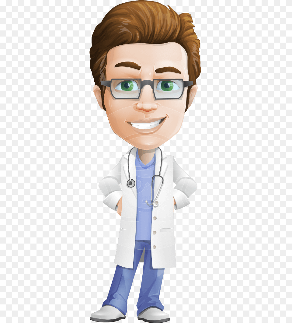 Doctor, Clothing, Coat, Lab Coat, Person Free Png Download
