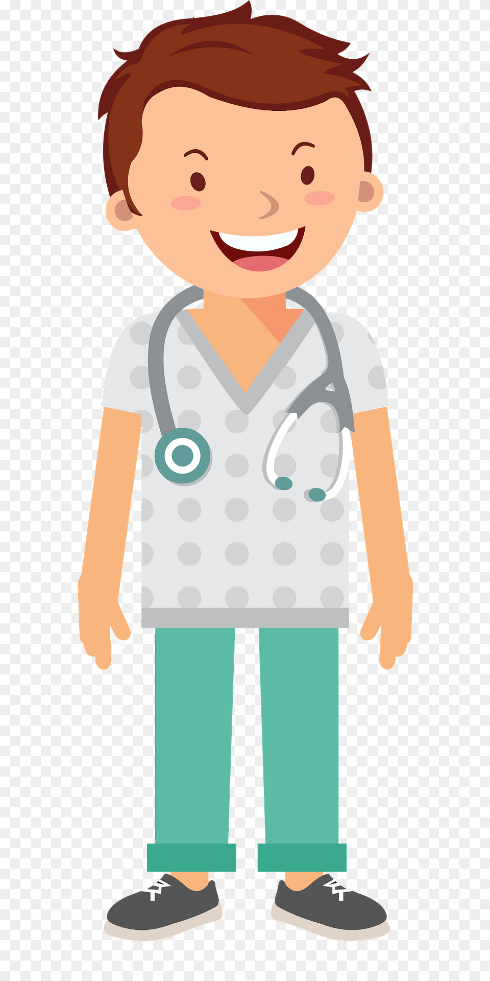 Doctor Alone Clipart, Person, Face, Head, Clothing Png Image