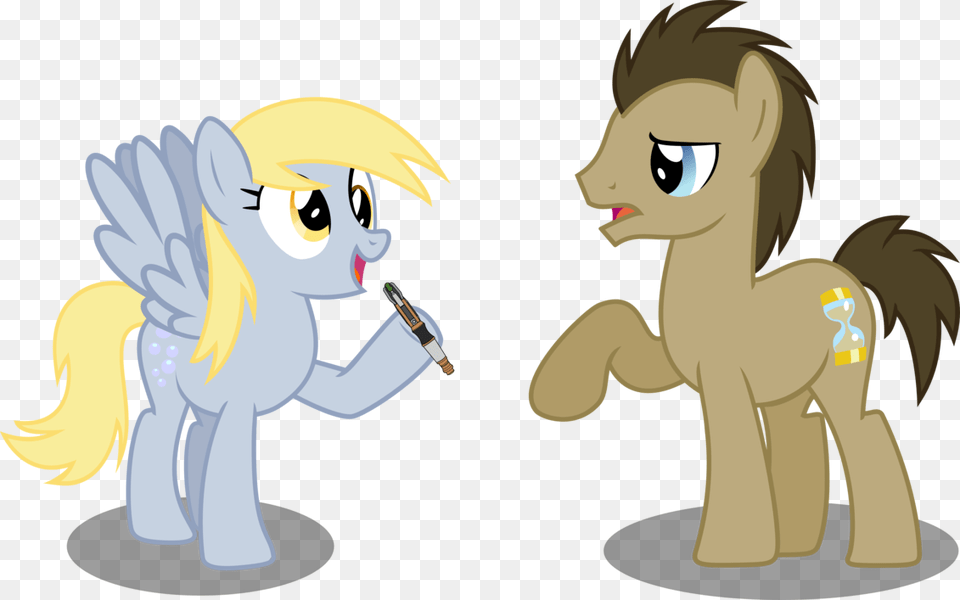 Doctor And Derpy Doctor Whooves, Adult, Person, Female, Woman Free Png Download