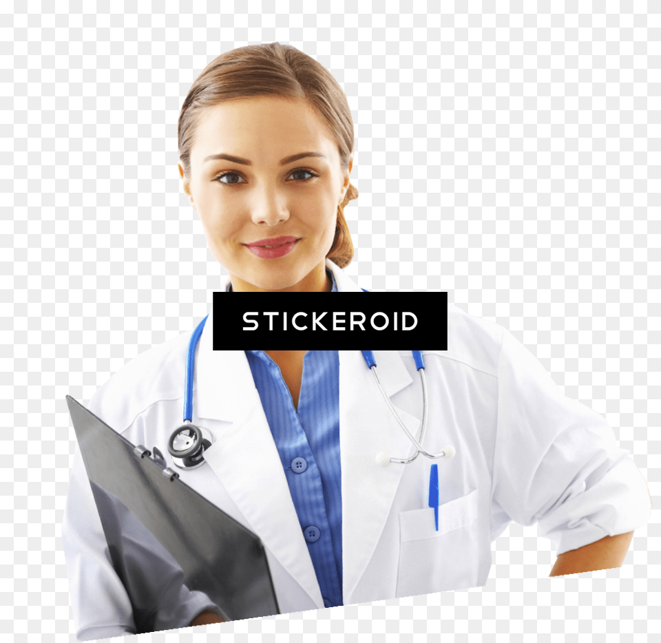 Doctor And Doctors Nurses Clipart Doctor Nurse, Lab Coat, Clothing, Coat, Adult Free Png Download