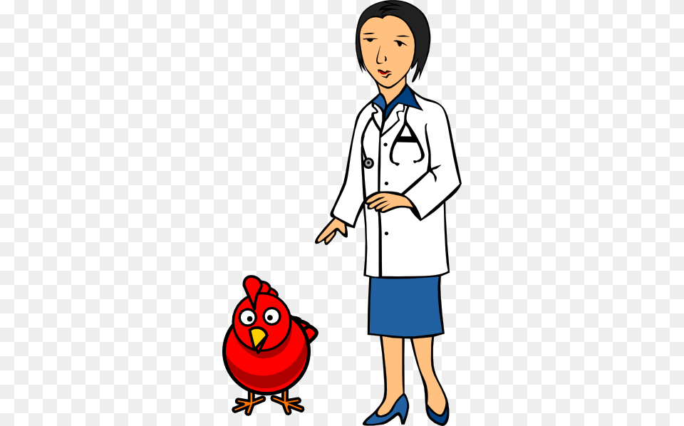 Doctor And Hen Clip Art, Coat, Clothing, Person, Boy Free Transparent Png