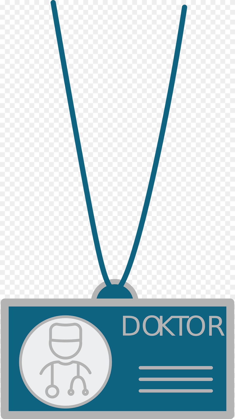 Doctor Badge Clipart, Accessories, Jewelry, Necklace Png Image
