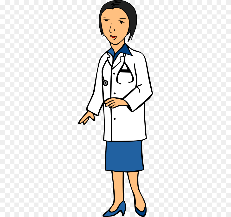 Doctor Clip Art Black And White, Clothing, Coat, Lab Coat, Boy Png Image