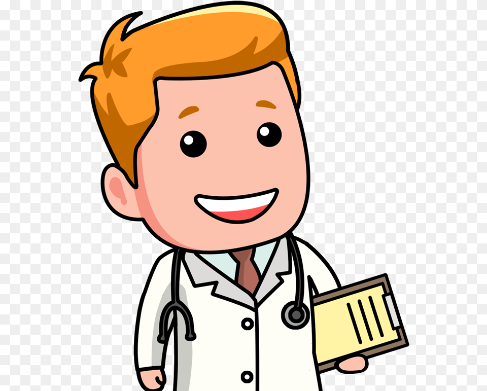 Doctor Clipart Treatment Clip Art, Clothing, Coat, Face, Head Free Png
