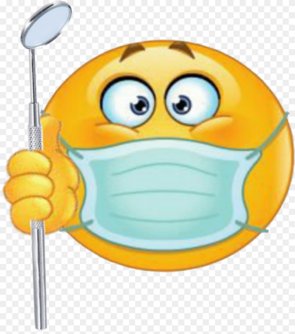 Doctor Dentist Smile Emoticon Smelly Emoji, Cutlery, Spoon Free Png Download