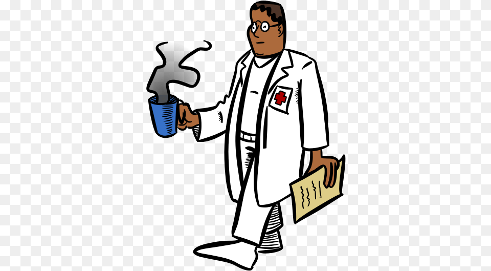 Doctor Doctor Clip Art, Lab Coat, Clothing, Coat, Person Png