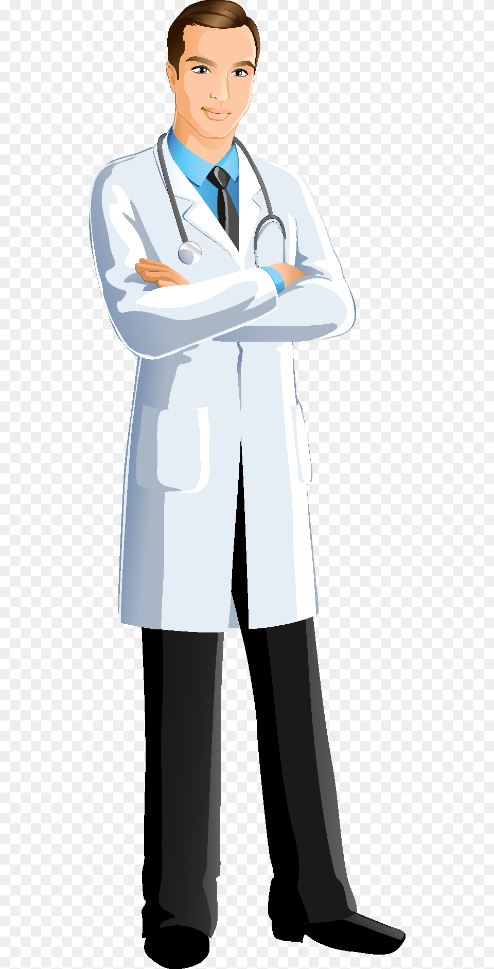 Doctor Doctor Vector, Lab Coat, Clothing, Coat, Adult Free Png Download
