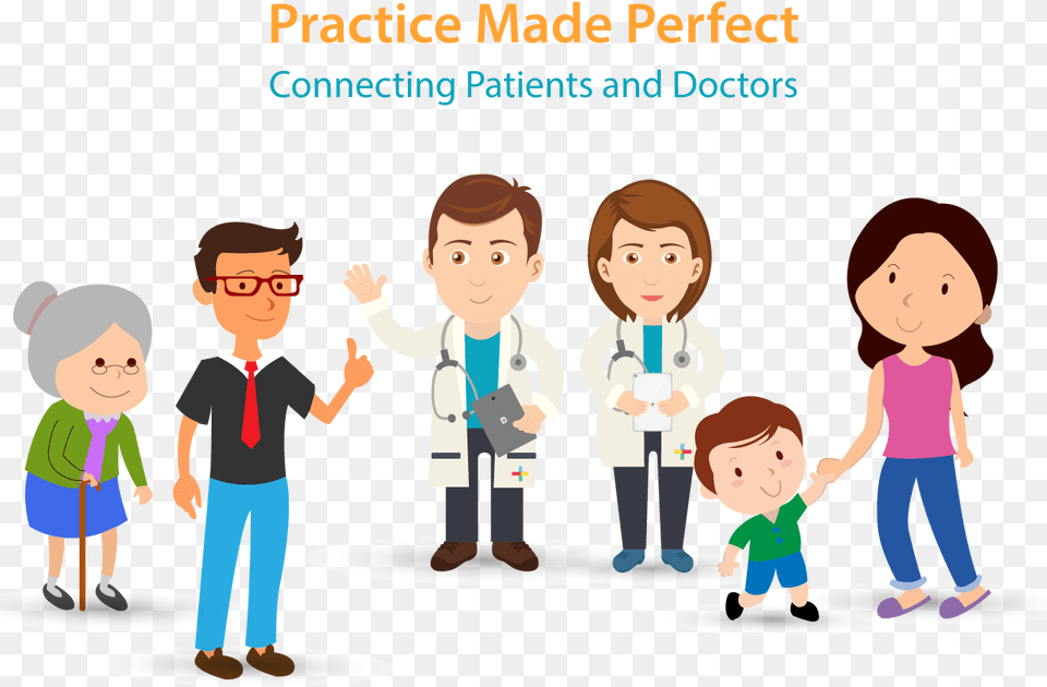 Doctor Family Cartoon, Person, People, Baby, Boy Free Png