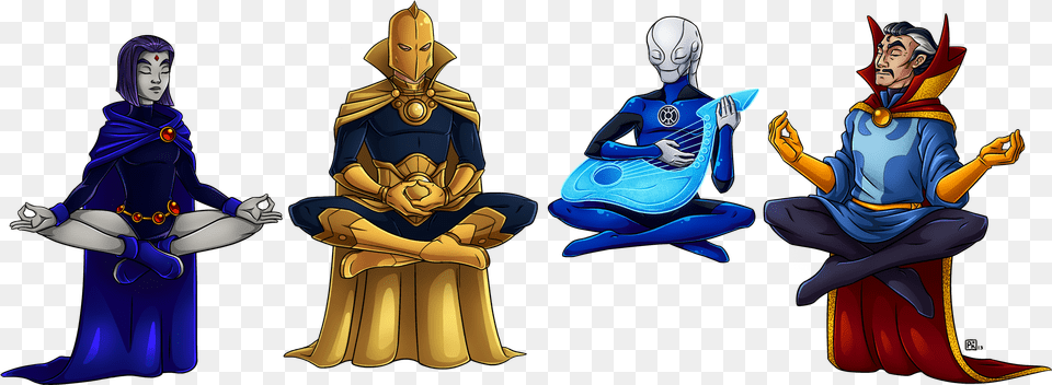 Doctor Fate And Raven, Adult, Person, Woman, Female Png