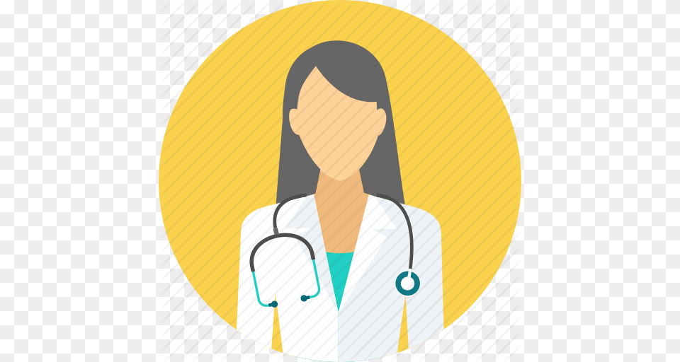 Doctor Female Gynecologist Physician Practitioner Stethoscope, Clothing, Coat, Lab Coat Free Png