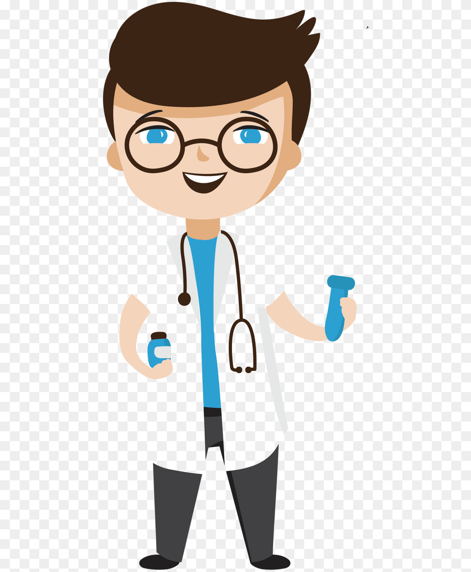 Doctor Good Happy Vector Clipart Doctors And Transparent Doctor Clipart, Person, Face, Head, Clothing Png Image