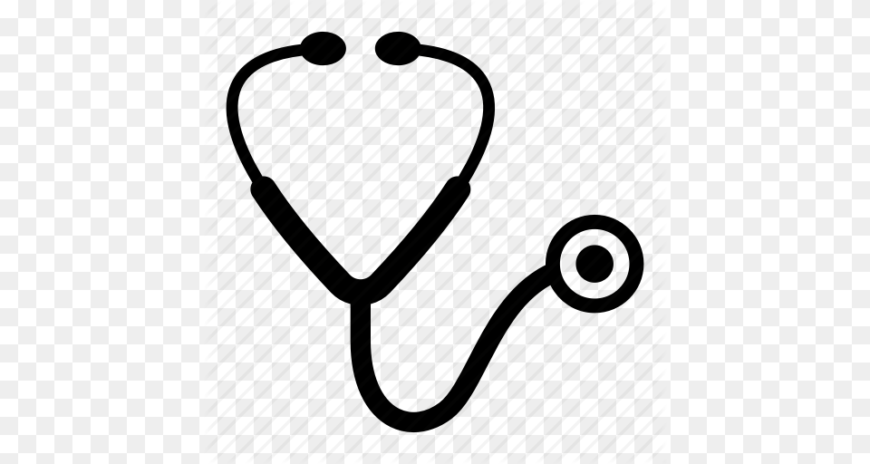 Doctor Healthy Heart Beat Hospital Nurse Stethoscope Icon, Racket Png