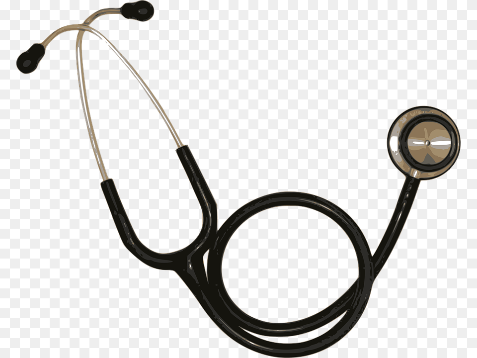 Doctor Hearing Heart Medicine Science Stethoscope Doctor Use To Check Heartbeat, Smoke Pipe Free Png