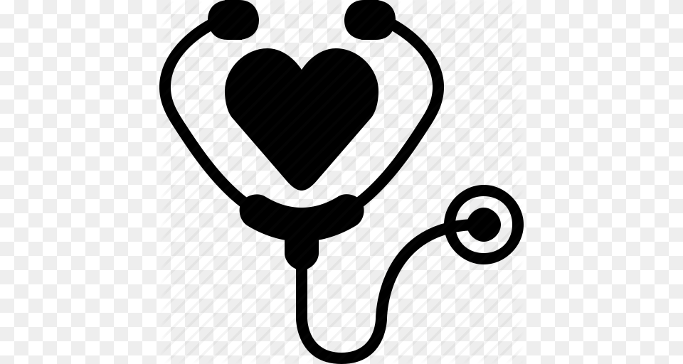 Doctor Heart Heartbeat Medical Stethoscope Treatment, Racket Png Image
