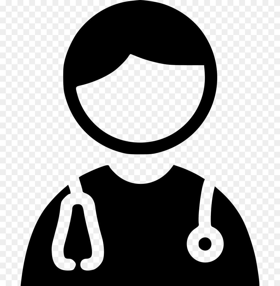 Doctor Icon Cute, Stencil, Baby, Person Free Png Download