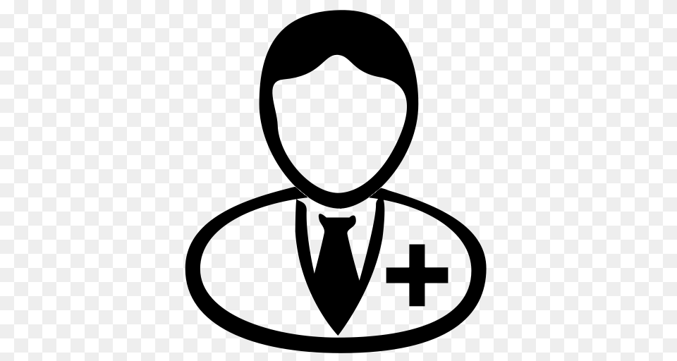 Doctor Icon Doctor Health Icon With And Vector Format, Gray Free Transparent Png