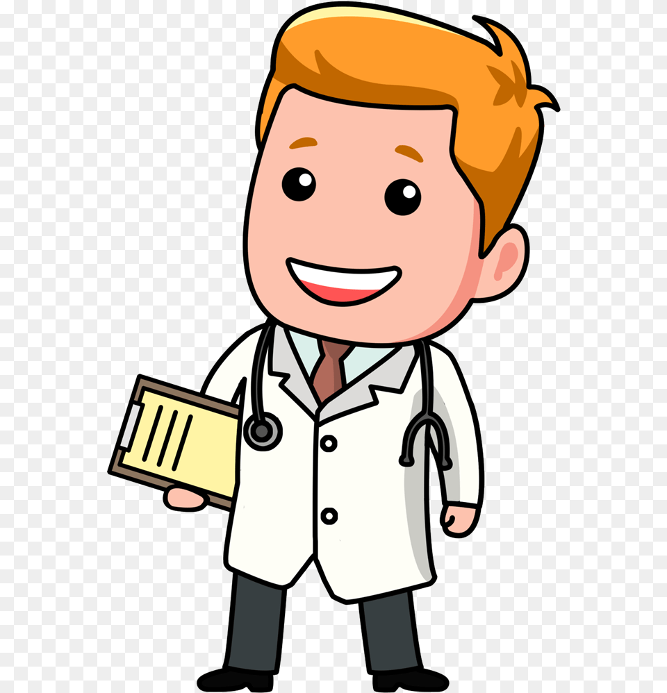 Doctor Logo Cliparthot Of The More And Animasi Dokter Gambar Dokter Kartun, Clothing, Coat, Baby, Face Free Png